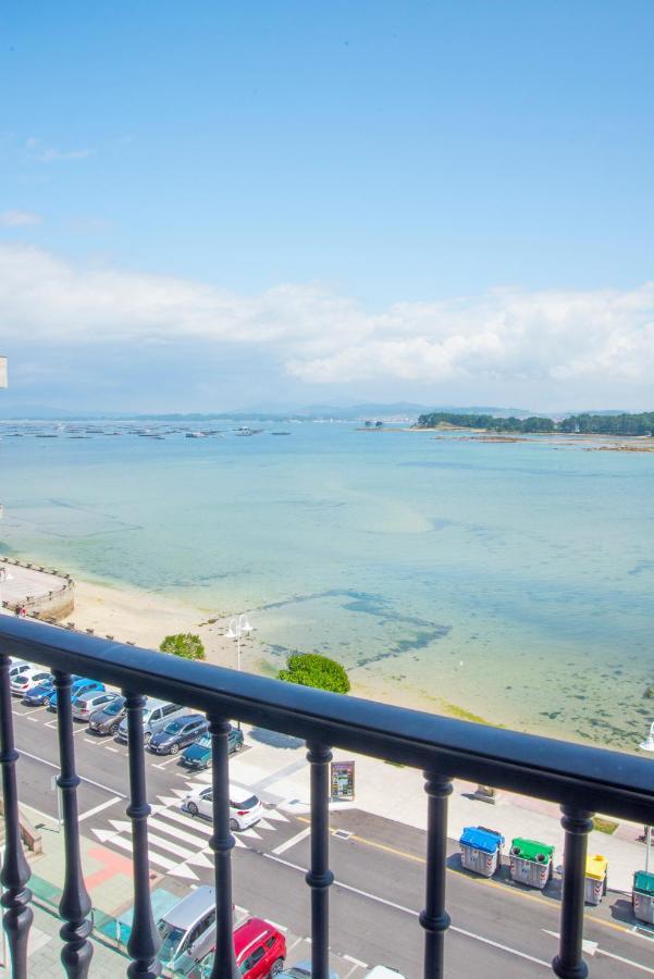 O Grove Centro Con Vistas A La Toja Parking公寓 外观 照片